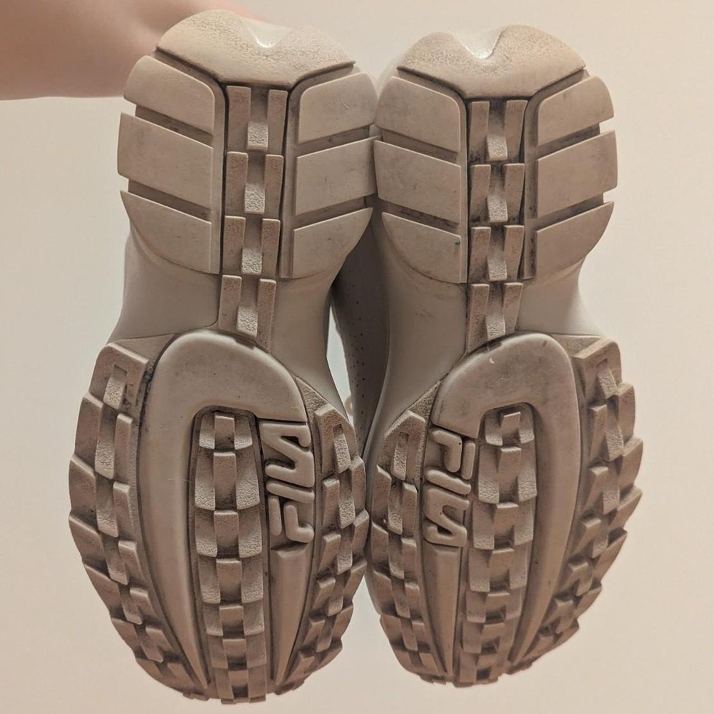Fila Women's Cream Platform Sneakers - Picture 8 of 8